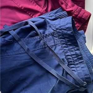 Healing hands purple label scrubs.